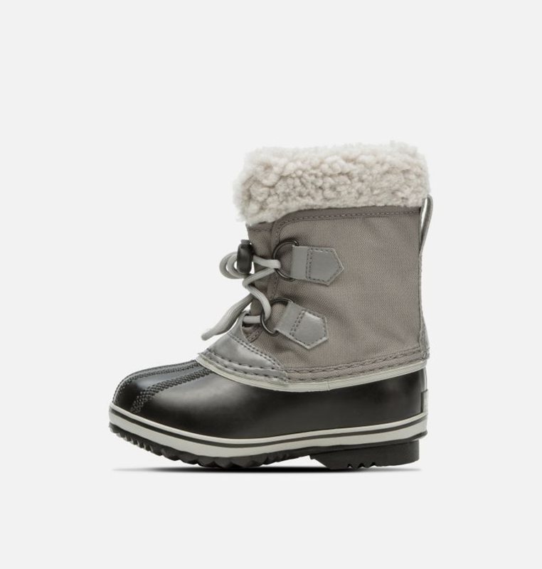 Sorel Çocuk Childrens Yoot Pac™ Nylon - Kar Botu Gri/Siyah - 261-ZECYLA